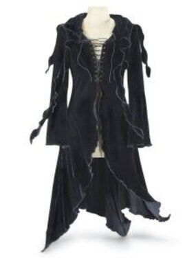 Pyramid Collection Enchantress Hooded Maxi Jacket
